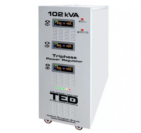 Stabilizator tensiune 100 KVA SVC cu servomotor trifazic