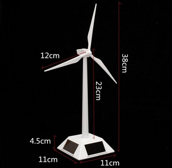 Eoliană machetă solară functională pentru birou