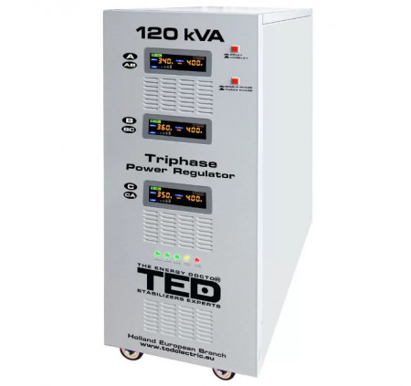 Stabilizator retea 120 KVA SVC cu servomotor trifazat