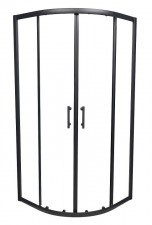 Cabina De Dus Semirotunda Sanotechnik Elite Ecoblack Rt80B