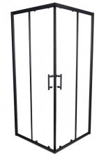 Cabina De Dus Semirotunda Sanotechnik Elite Ecoblack Rt90B