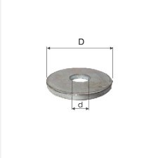 Saibe Zincate Late Groase M24 (24.5/85.0Mm), 10/Set