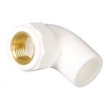 Cot 90 Cu Filet Metalic Interior, Ppr Alb, 25X3/4"