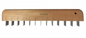 Razuitor Tencuiala 35Cm Dekor, 13 Zimti