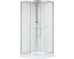 Cabina De Dus Cu Hidromasaj Cadita Joasa, Fara Plafon Sanotechnik Blanka Tp03