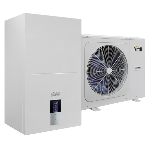 POMPA DE CALDURA AER-APA REVERSIBILA SPLIT FERROLI OMNIA S 3.2 HI3 10 10W (0XHKASWA) MONOFAZATA SISTEM ELECTRIC INTEGRAT 3KW