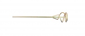 Amestecator Elicoidal Zincat Din Otel Rotund / 100X500X10Mm
