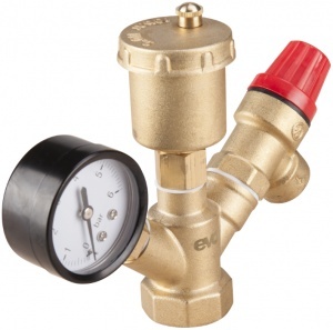 Sistem Siguranta Incalzire, Supapa, Aerisitor, Manometru 1048 / D[Inch]: 1 Fi