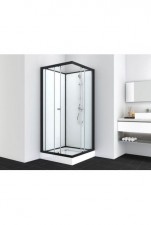 Cabina De Dus Cu Hidromasaj Cadita Joasa, Fara Plafon Sanotechnik Uni2 Ps15