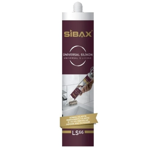 Silicon universal transparent, 280ml, LS66, Sibax