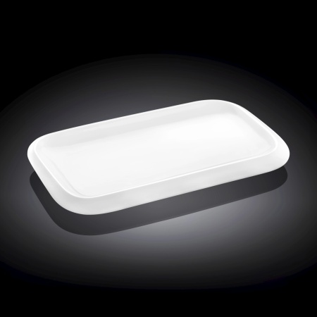 Platou rectangular portelan Wilmax Teona 20 x 12 cm