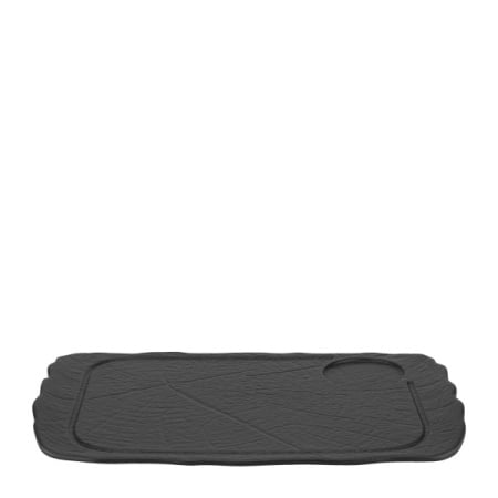Platou rectangular Willow Black 35 x 24 cm-56872