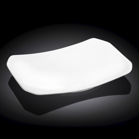 Platou rectangular portelan Wilmax Fine White 20 x 14.5 cm 992651