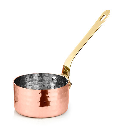 Vas servire rotund cu maner Charm H 3 cm