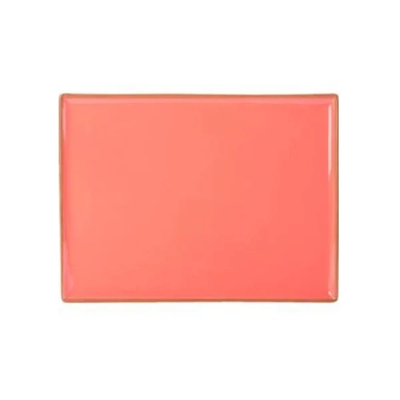 Platou rectangular Coral 35X25 cm