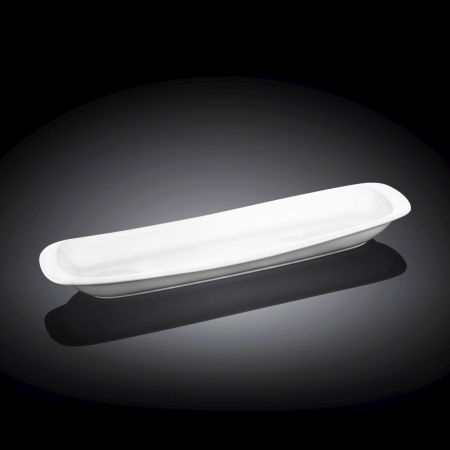 Platou rectangular portelan Wilmax Fine White 28 cm 992643