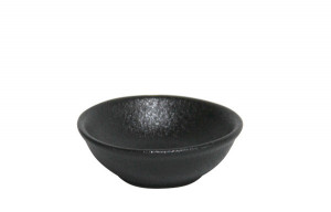 Bol ROTUND Black 7.5 cm - 08248