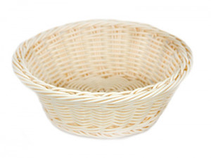 Cos paine rotund crem Natural 23 cm