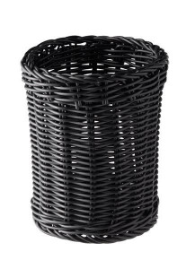 Cos tacamuri negru Economic APS H 15 cm