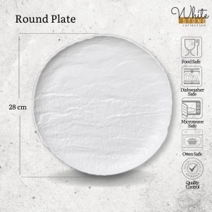Farfurie intinsa White Stone 28 cm - 661527 - Img 3