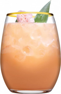 Pahare apa Amber Gold 350 ml - Img 2