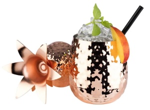 Pahare cocktail Tiki Copper ananas 500 ml - Img 2