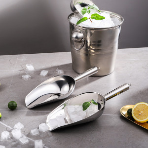 Scafa gheata inox 21 cm - Img 2