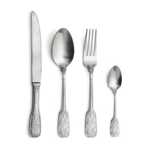 Set tacamuri inox Comas Versailles Satin 24 piese