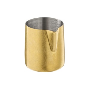 Sosiera inox Flow Gold 6 cm - 10305
