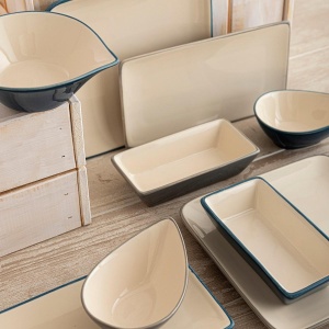 Sosiera ovala Baltic Gri 13.5 x 8.5 cm - 5427450GR - Img 3