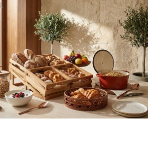 Stand inalt lemn h 10 cm Beech GN 1 / 1 - KOP207 - Img 3