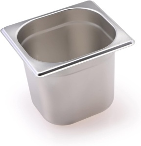 Tava gastronorm GN 1/6 Economic inox 150 mm