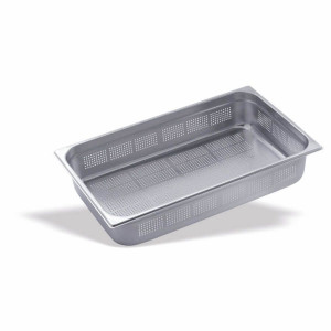 Tava perforata gastronorm GN 1/1 inox Pujadas 65 mm