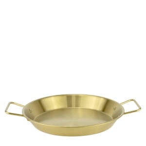 Tigaie cu 2 manere pentru paella Charm Gold 35 cm