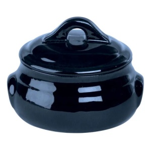 Vas cu capac Azul 11.5 cm - C11275