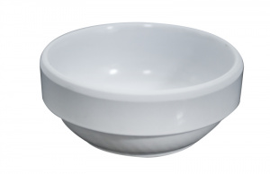 Bol melamina alb 5.5 x H 2.5 cm - 36573