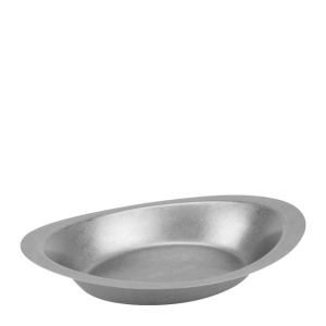 Bol oval inox Vintage Silver 26 x 18 cm