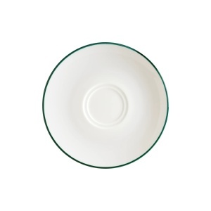 Ceasca + farfurie cafea Linea Green 230 ml - Img 2