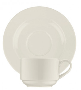 Ceasca + farfurie ceai/cappuccino Bonna Banquet 210 ml