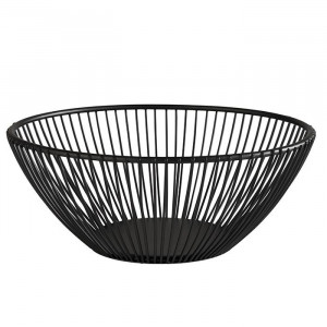 Cos paine rotund negru APS Svart 20 cm