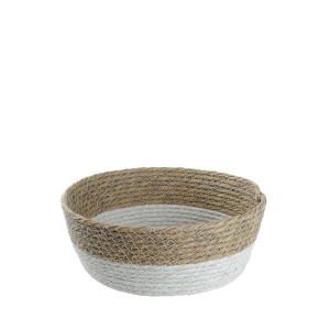 Cos paine rotund Rattan bej 18 cm - FEX110