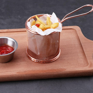 Cos servire rotund Copper 9 x H 9 cm - 981211 - Img 2
