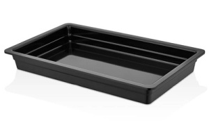 Cuva melamina GN 1/1 Black 65 mm