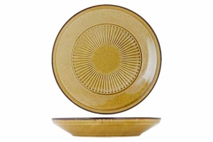 Farfurie adanca Solas Mustard 24 cm