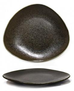 Farfurie desert triunghi Antique 21 cm-56108