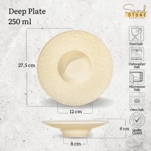 Farfurie paste Sand Stone 27 cm - 661316 - Img 5