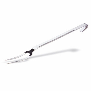 Furculita inox pentru carne cu 2 dinti 47 cm