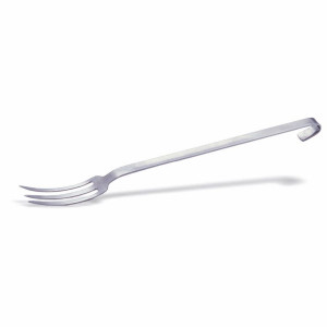 Furculita inox pentru carne cu 3 dinti 47 cm