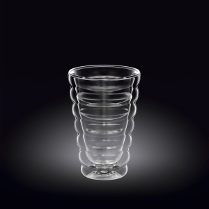 Pahare sticla termorezistenta cu pereti dubli Wilmax England 250 ml 888416