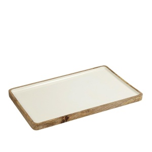 Platou GN 1 / 1 Mango Brown/White - AKB103